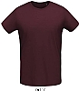 Camiseta Hombre Martin Serigrafia Digital Sols - Color Borgoa